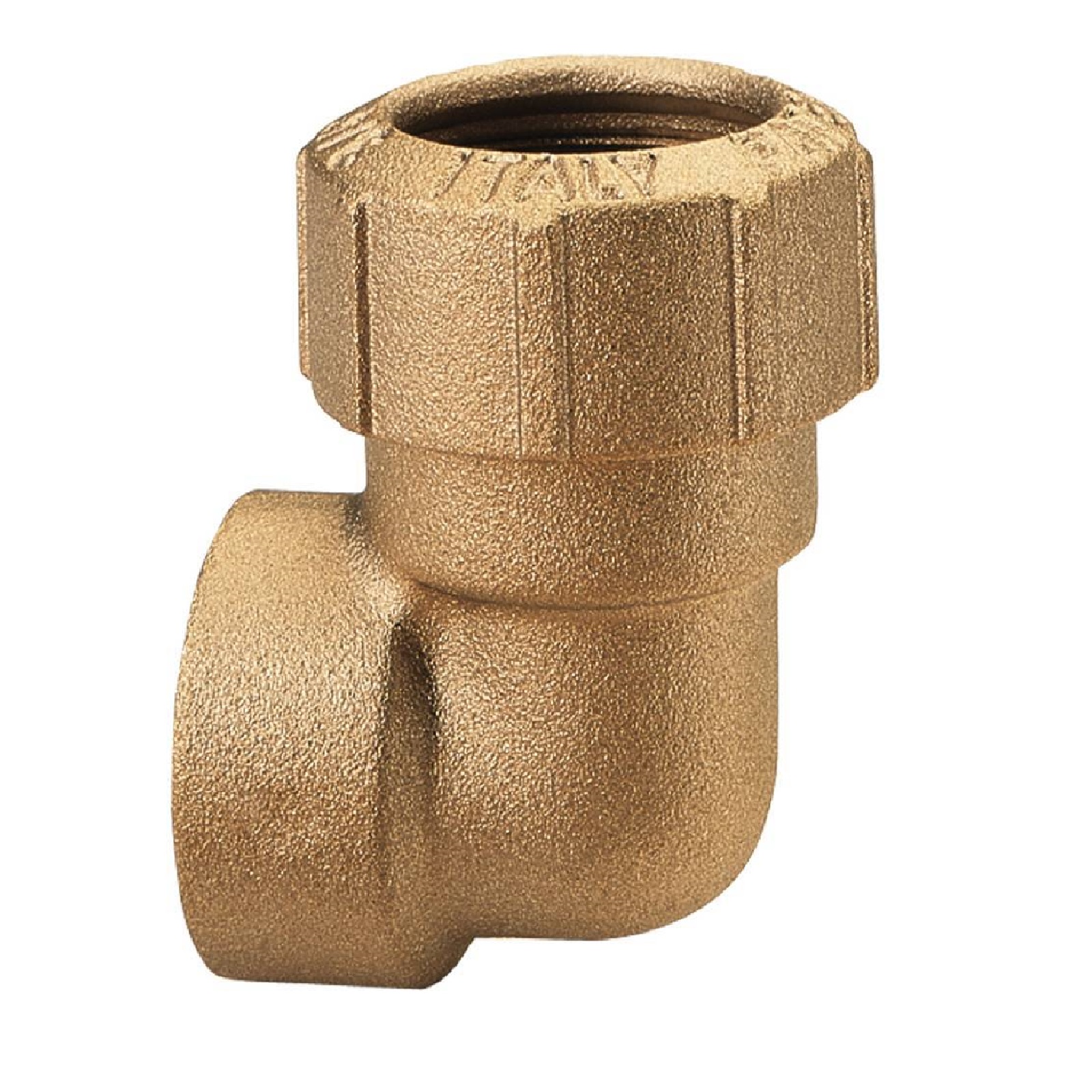 PE-Rohr 90°-Winkel mit IG-Abzweigung